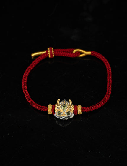 Guardian Qilin Peridot Bracelet-Karmasoul