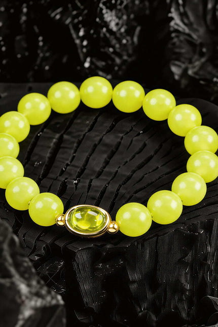 Abundance &amp; Light Energy Jade Bracelet-Karmasoul