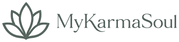 MyKarmaSoul dark forest green lotus logo