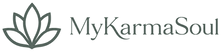 MyKarmaSoul dark forest green lotus logo